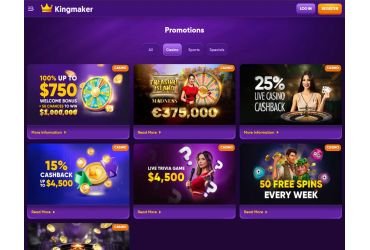 Scopri kingmaker casino app